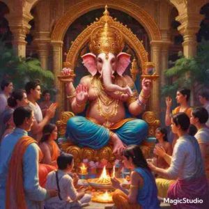 Beautiful Ganesha idol images