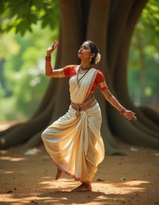 Bharatanatyam costume design
