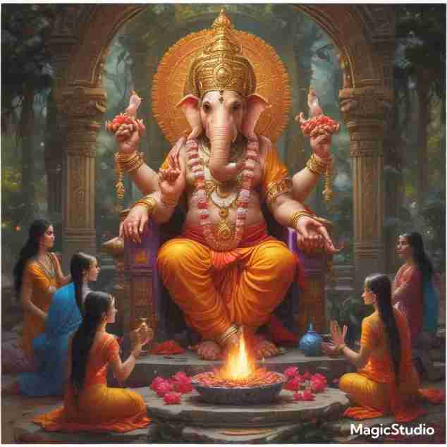 Ganesh Visarjan emotional pictures