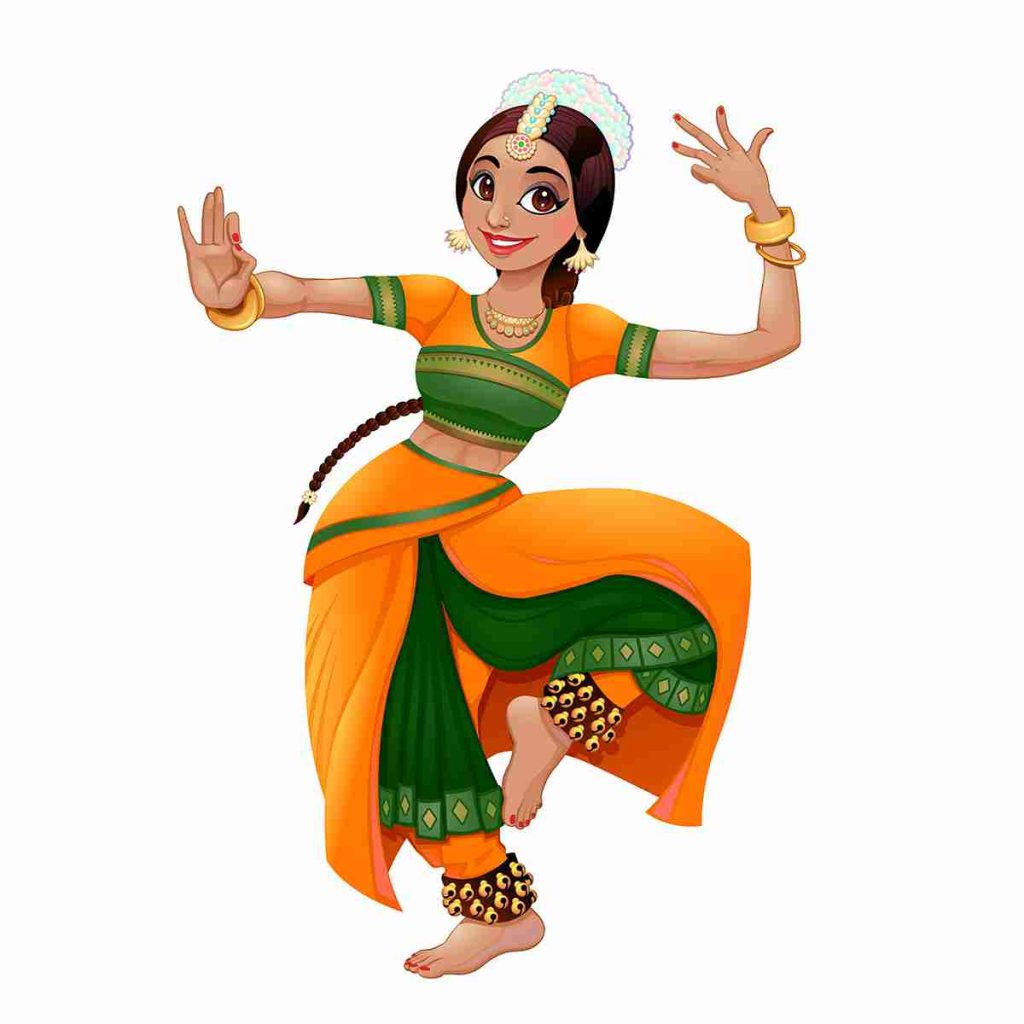 Odissi dance costume images