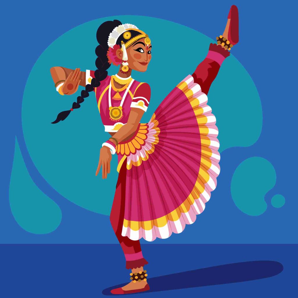 Odissi mudras pictures with names