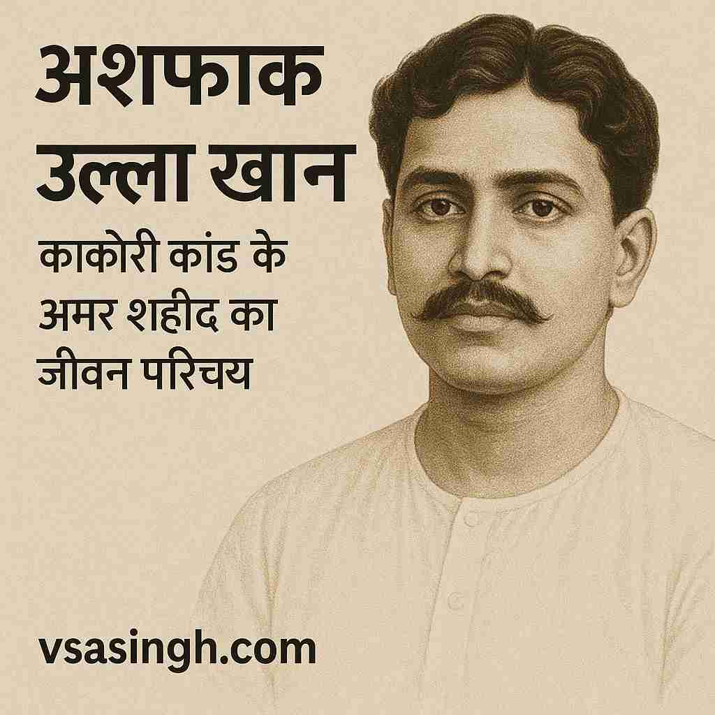 Ashfaq ulla Khan – काकोरी कांड के अमर शहीद का जीवन परिचय