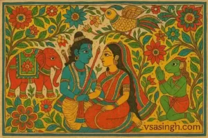 Madhubani painting image