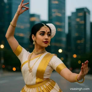 Mohiniyattam dance image