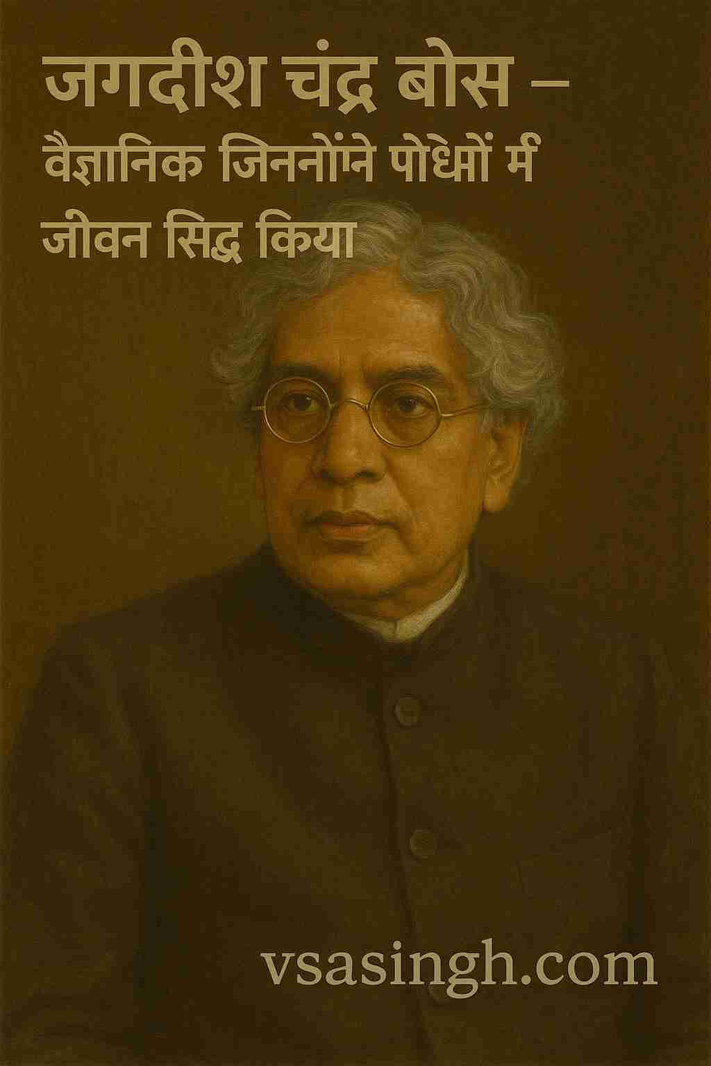 Jagadish Chandra Bose – वैज्ञानिक जिन्होंने पौधों में जीवन सिद्ध किया
