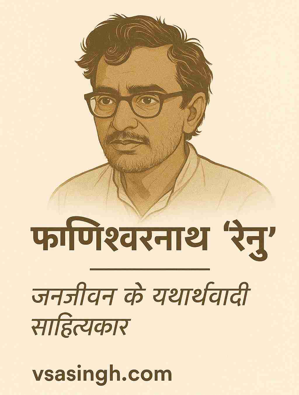 Phanishwar Nath Renu | जनजीवन के यथार्थवादी साहित्यकार