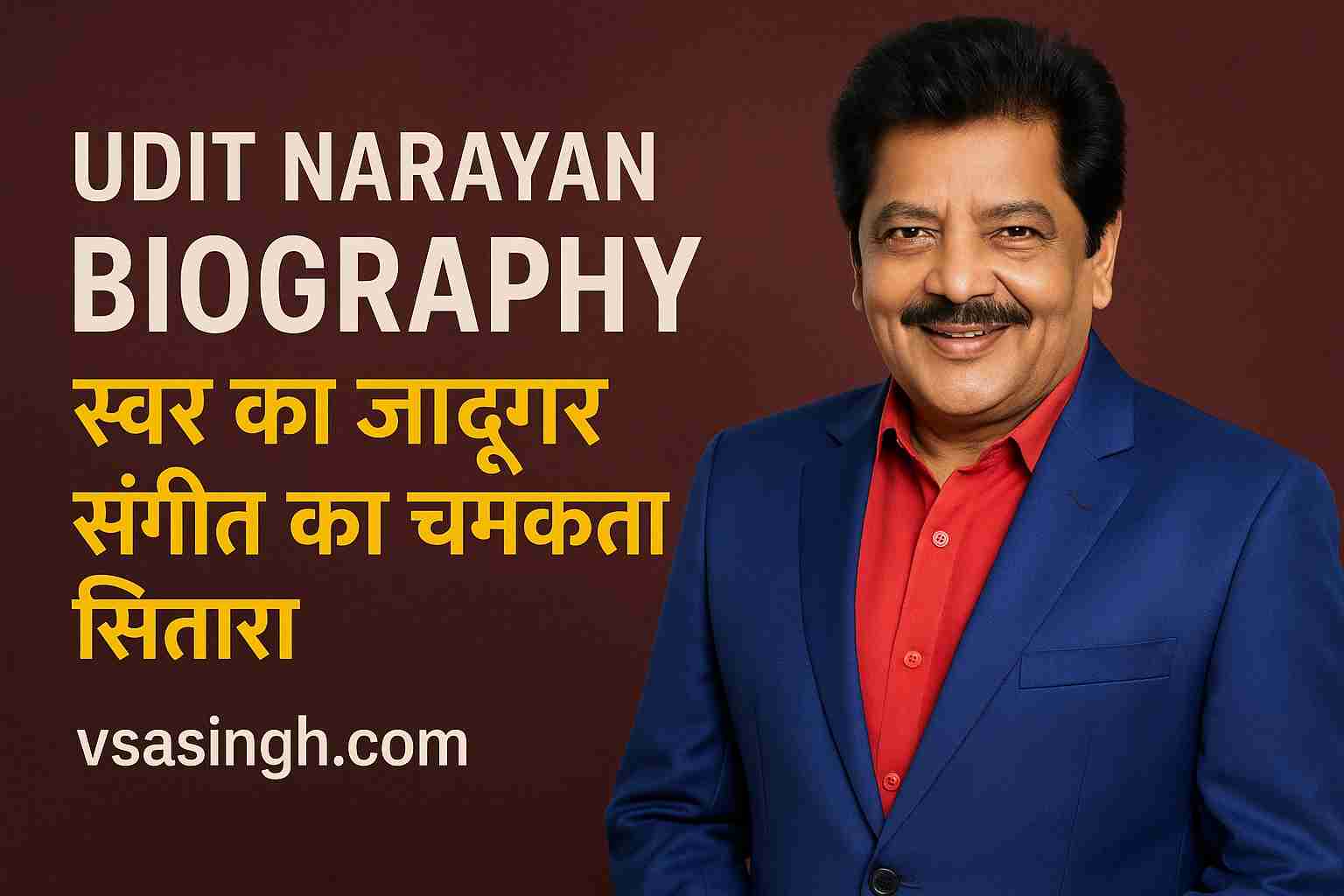 Udit Narayan Biography – स्वर का जादूगर संगीत का चमकता सितारा