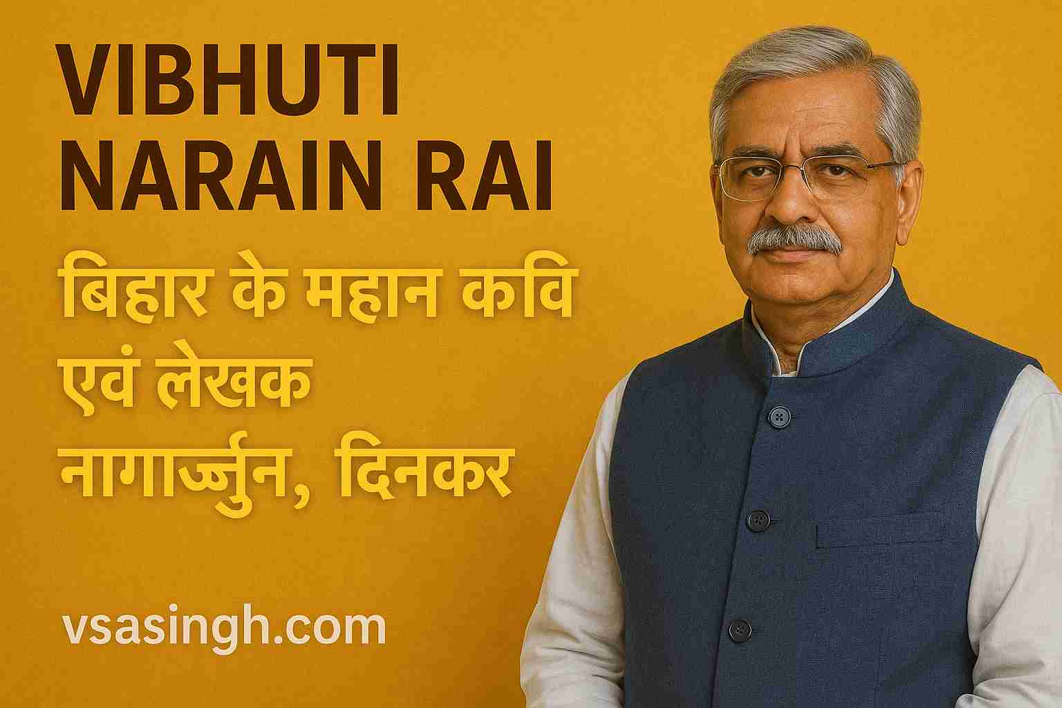 Vibhuti Narain Rai – बिहार के महान कवि एवं लेखक नागार्जुन, दिनकर
