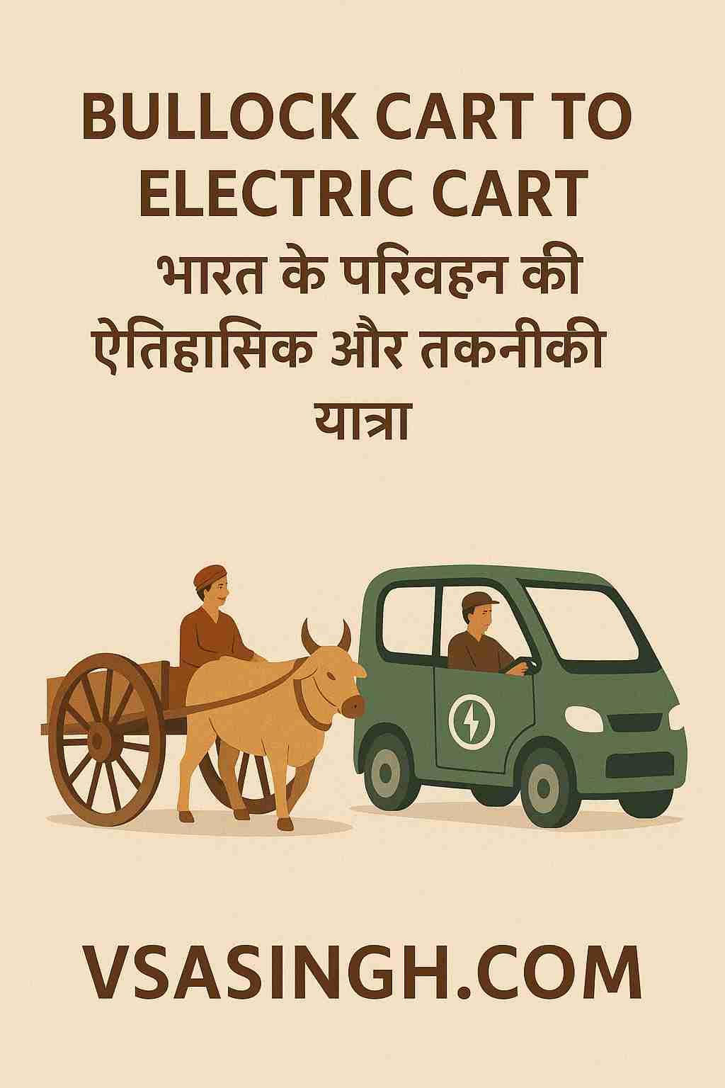 Bullock Cart to Electric Cart – भारत के परिवहन की ऐतिहासिक यात्रा