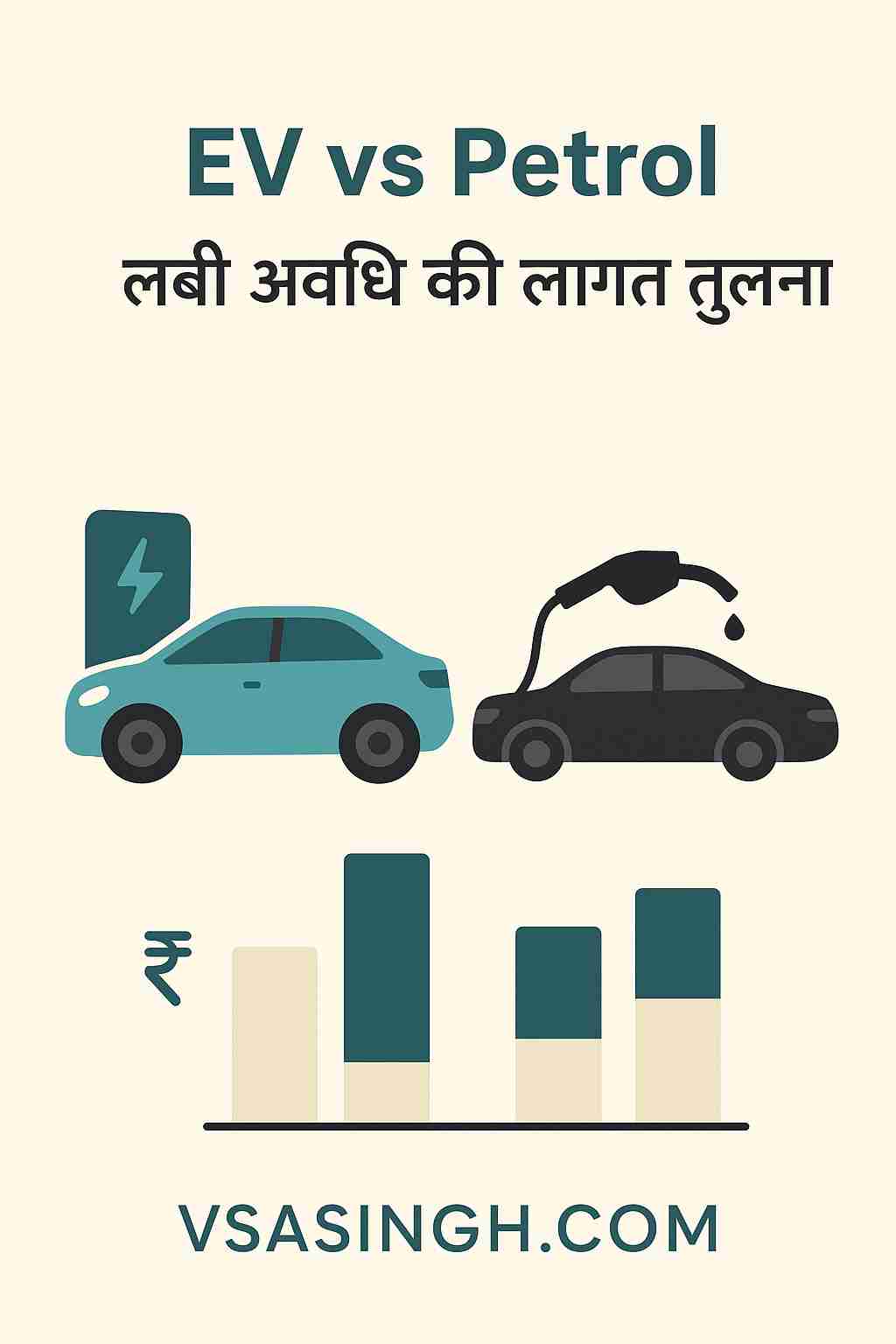 EV vs Petrol Vehicle – 10 साल के खर्च की तुलना पूरी जानकारी