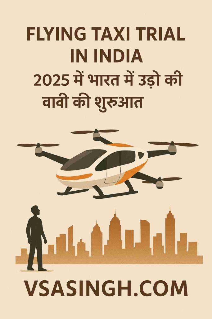 Flying Taxi Trial in India Image