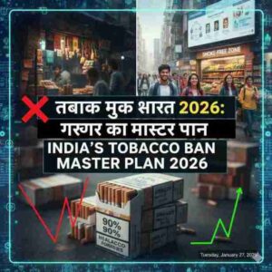 why cigarette ban india 2026