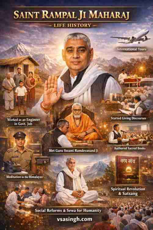 Saint Rampal Ji Maharaj: Complete Biography, Teachings, Life Journey, and Latest Updates