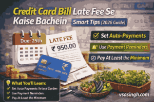 Credit Card Bill Late Fee Se Kaise Bachein