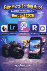 Free Photo Editing Apps