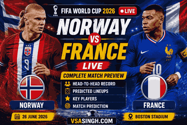 Norway vs France LIVE image