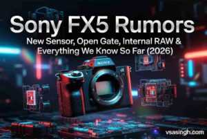 Sony FX5 Rumors image