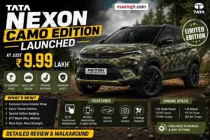 Tata Nexon Camo Edition review