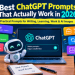 Best ChatGPT prompts 2026 for writing, learning, productivity, work and AI image creation