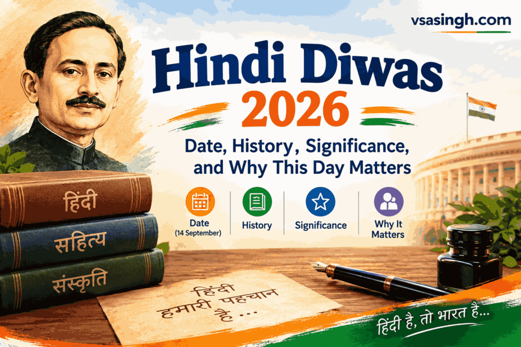graphic design promoting hindi diwas 2026