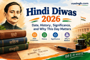 graphic design promoting hindi diwas 2026