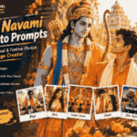 Ram Navami AI photo prompts for creating devotional festival images