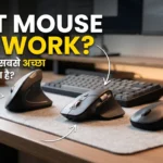 Collection of the best wireless and ergonomic office mice for work setup in 2026 on a clean desk